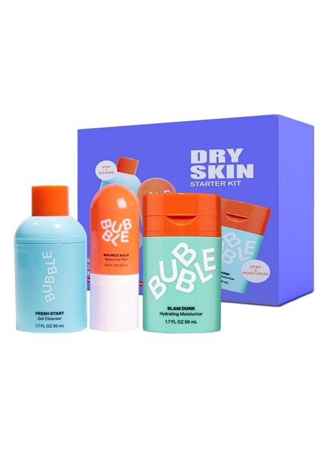 Skincare 3Step Hydrating Routine Bundle For Normal To Dry Skin Unisex Set Of 3