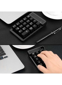 NIBEMINENT Wireless Numeric Keypad With Receiver Black  - Image 3