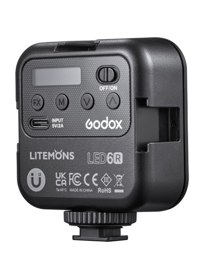 Godox Litemons RGB Pocket-Size LED Video Light (RGB & 3200 to 6500K) - Image 3
