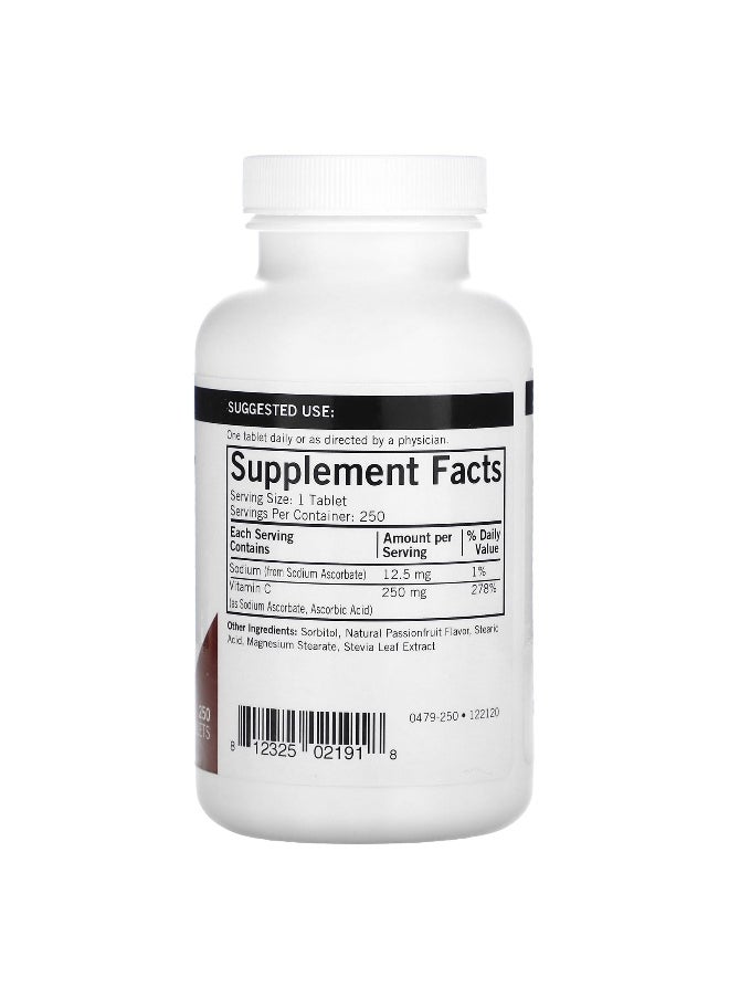 Kirkman Labs Kirkman Labs, Chewable Vitamin C, 250 mg, 250 Tablets  - Image 2