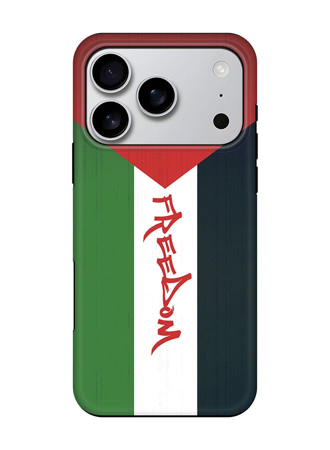 Stylizedd Tough Pro Magnetic Case for iPhone 17 Pro, Dual Layer hybrid PC + TPU Mobile Cover Matte - Freedom