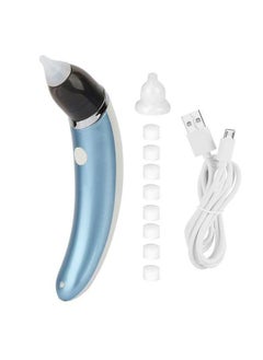 NIBEMINENT Baby Nasal Aspirator Electric Nose Cleaner with 2 Sizes of Tips  - Image 1