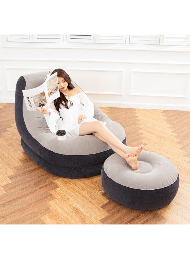 Intex 68564 Inflatable Sofa Set, Lazy Sofa, Tatami Inflatable Chair, Car-mounted Single Folding Lounge Chair - Image 3