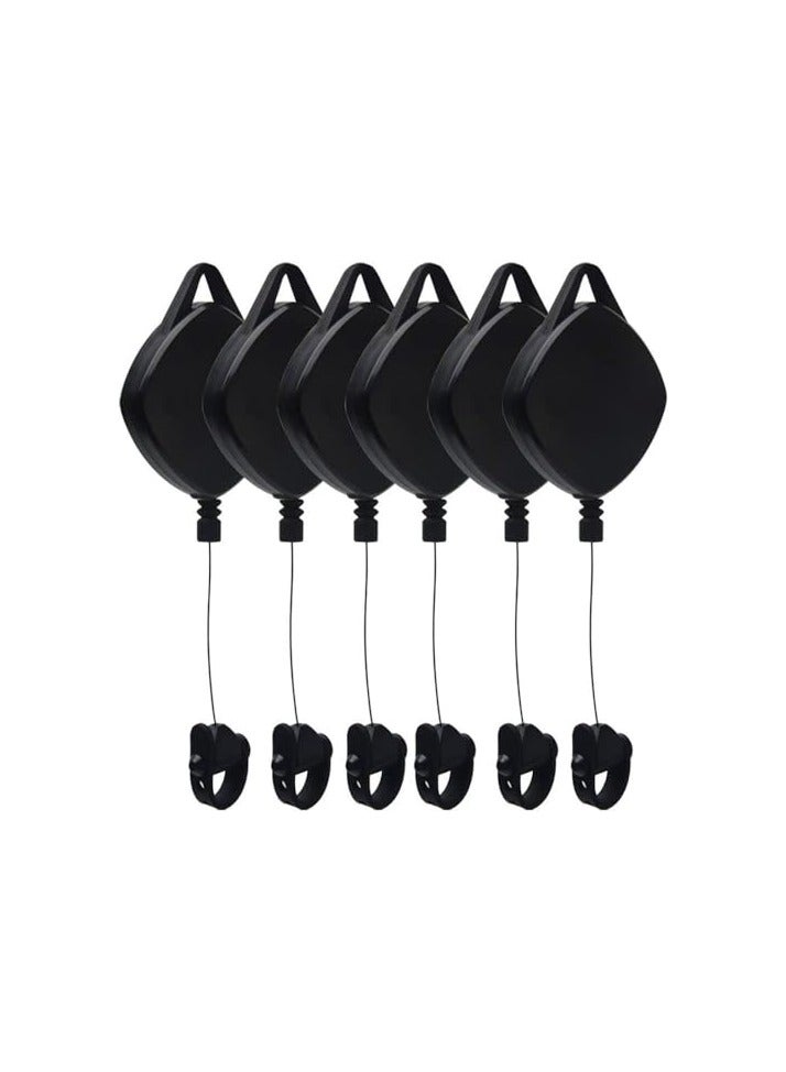 Bluejw Cable Management 3/6 Packs Retractable Ceiling Pulley System Compatible - Image 1
