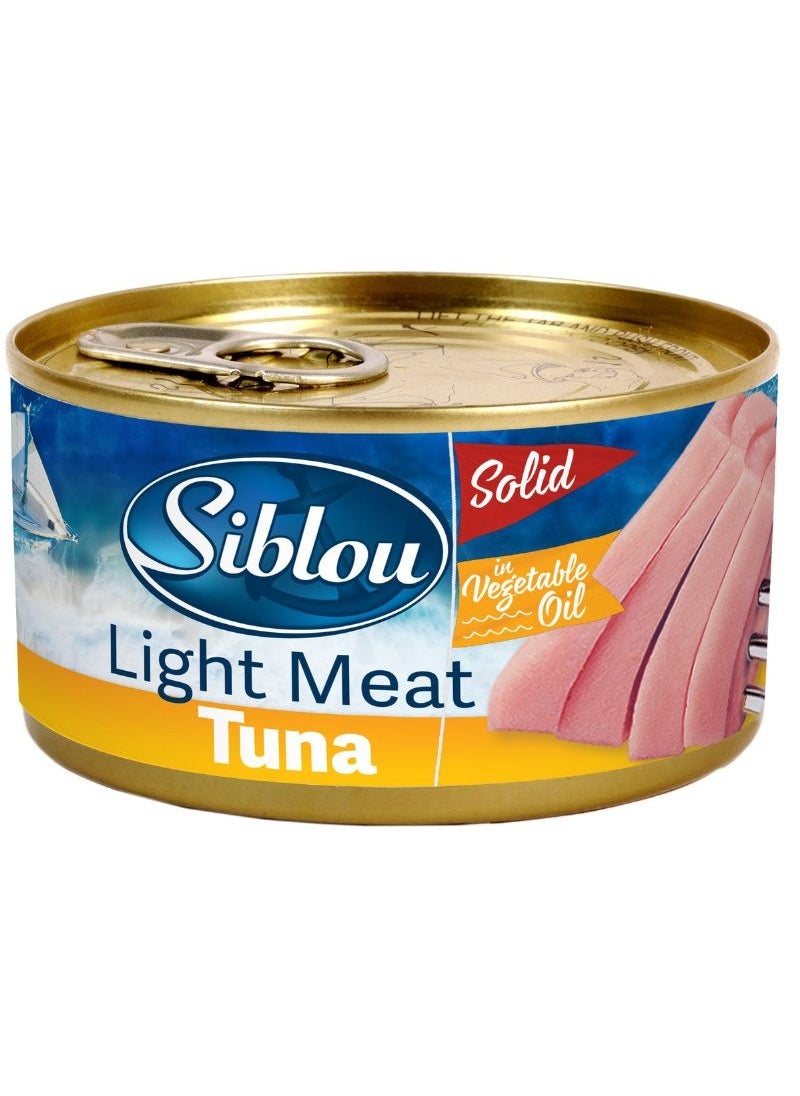 Siblou Light Tuna In Vegetable Oil 3 x 160g  - Image 3