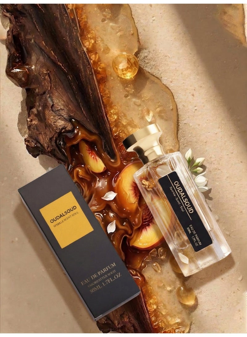 OUDALSOUD Caramel Amber EDP/25% Fragrance Concentration/Floral Fruity Fragrance for Men and Women/Perfect Ramadan Gift&Valentine's Day Gift - Image 2