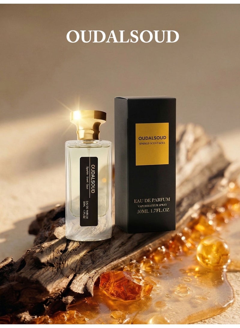 OUDALSOUD Caramel Amber EDP/25% Fragrance Concentration/Floral Fruity Fragrance for Men and Women/Perfect Ramadan Gift&Valentine's Day Gift - Image 1