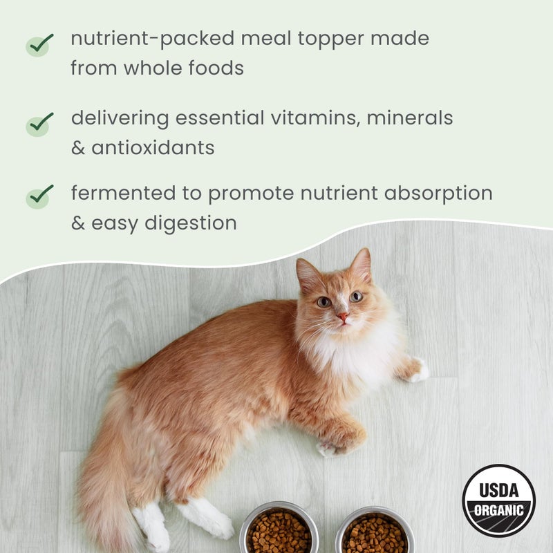 Dr. Mercola Organic Fermented Food for Cats & Dogs, 2.75 oz. per Container (78g), Non GMO, Gluten Free, Soy Free, USDA Organic - Image 5