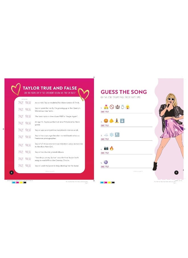 null - The Unofficial Taylor Swift Sticker and Activity Book: Swiftie Activities to Celebrate the World's Biggest Star - Image 1