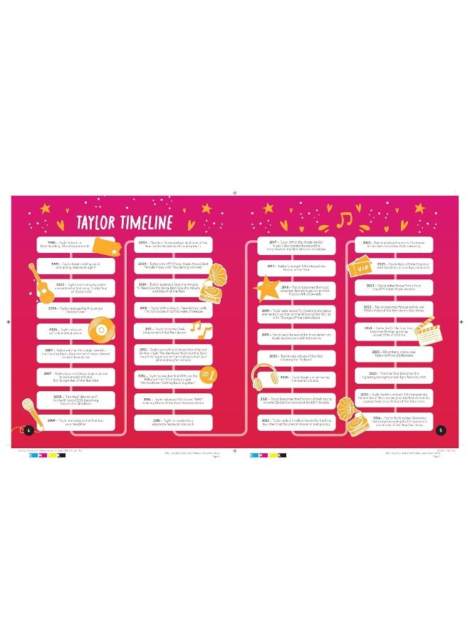 null - The Unofficial Taylor Swift Sticker and Activity Book: Swiftie Activities to Celebrate the World's Biggest Star - Image 1