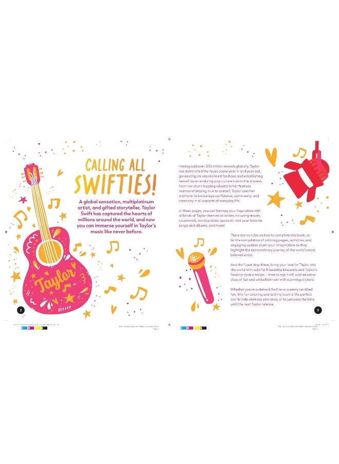 null - The Unofficial Taylor Swift Sticker and Activity Book: Swiftie Activities to Celebrate the World's Biggest Star - Image 1