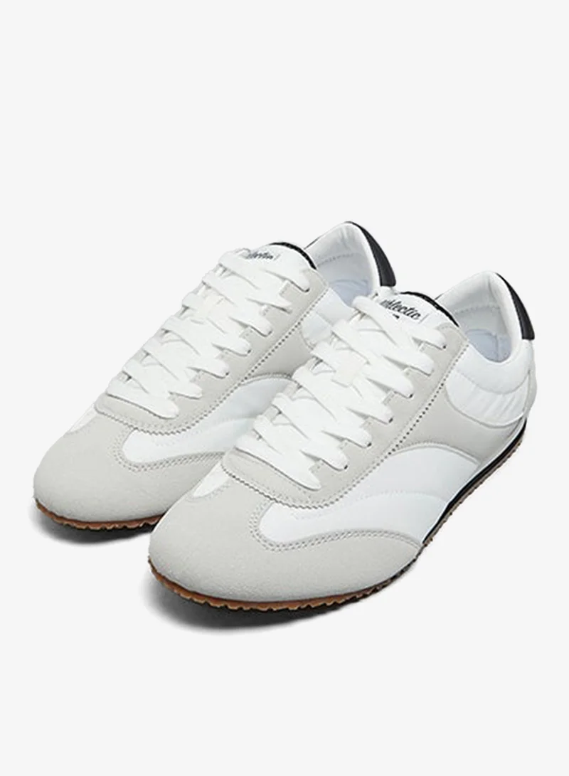 R&B Color Block Lace-Up Sneakers