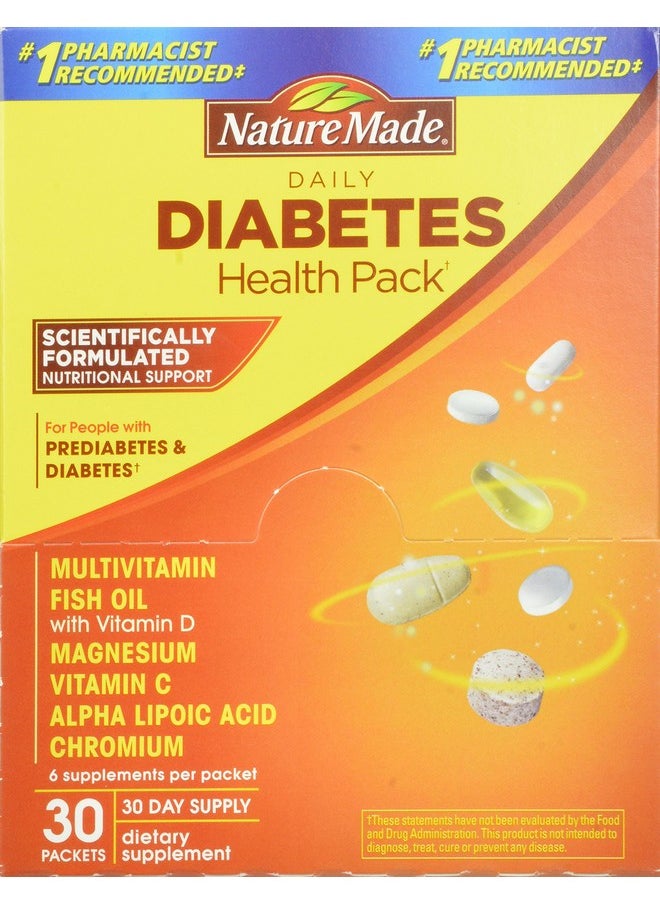 Nature Made Diabetes Health Pack 30Count  - Image 1