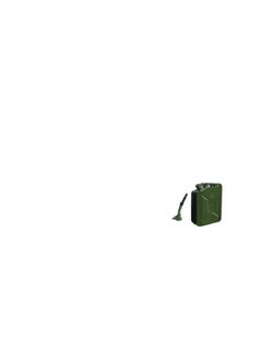 KNP KNP Gas/Fuel Can With Flexible Metal Spout 20 L 
