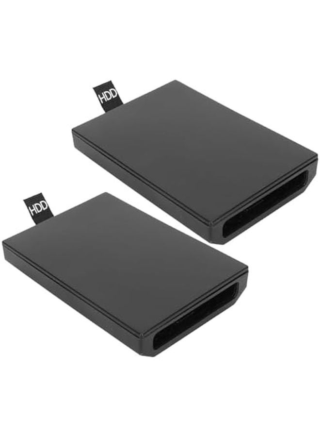 ZJchao 2Pcs HDD Enclosure Case Shell Cover for Xbox 360 Slim Internal Hard Drive Replacement - Image 4