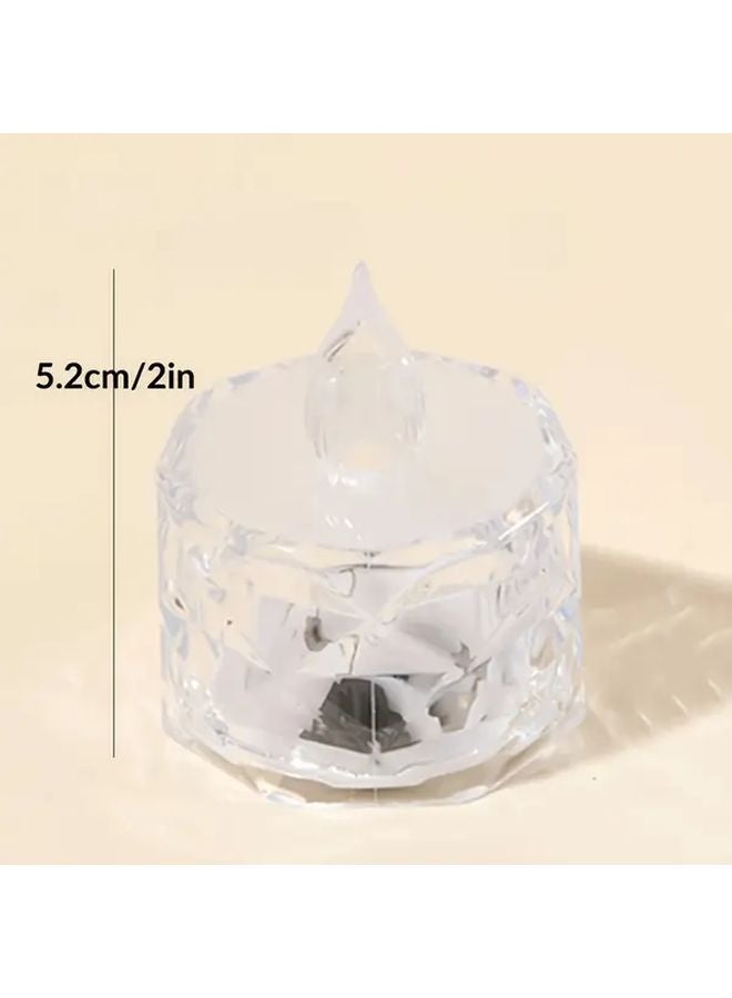 3 قطع إضاءة شموع LED بتأثير لهب واقعي تعمل بالبطارية لديكور المنزل - Image 4