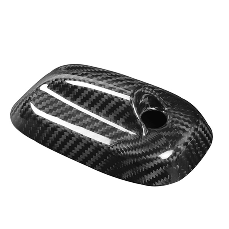 Real Carbon Fiber Shark Fin Antenna Cover Trim for MINI Cooper F55 F56 2013 2023 - Image 2
