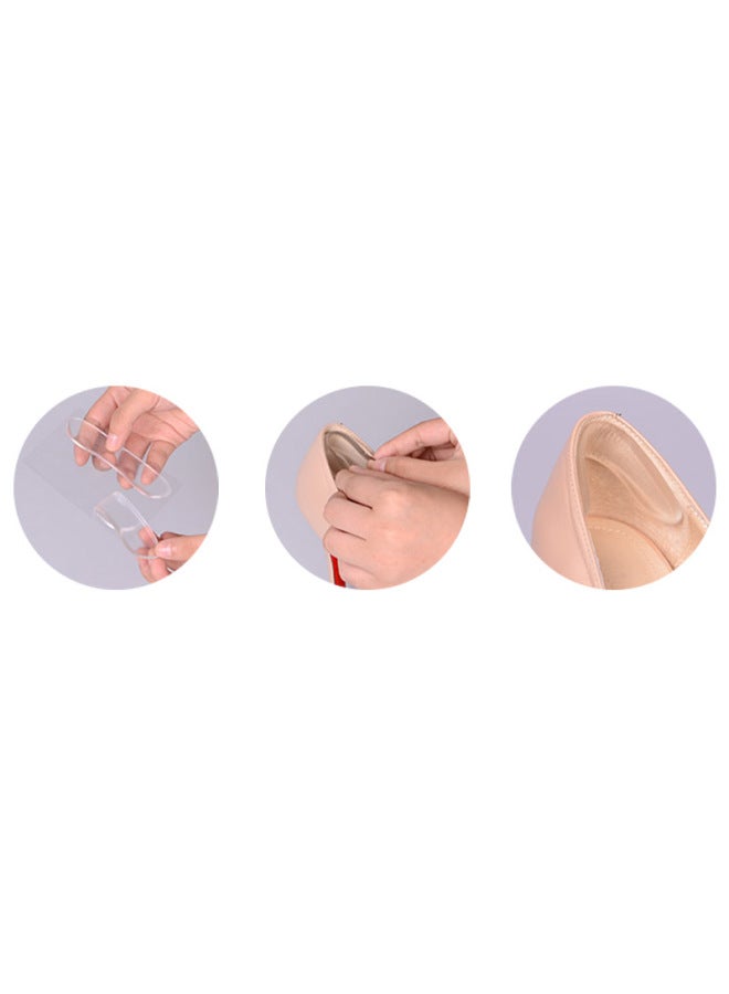 ELEFT Watsons Award-winning Brand Eleft Transparent Adhesive Heel Grips, Anti-friction Half-size Pads For High Heels, Clear Adhesive - Image 3