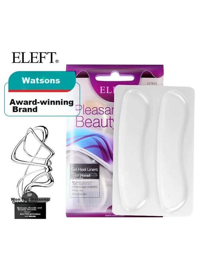 ELEFT Watsons Award-winning Brand Eleft Transparent Adhesive Heel Grips, Anti-friction Half-size Pads For High Heels, Clear Adhesive - Image 1