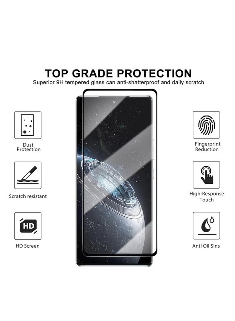 X-level [1+1 Sets] For itel S25 Ultra Case Cover & Screen Protector Phone Case with Anti Drop Function,Tempered Screen Protector - Image 4
