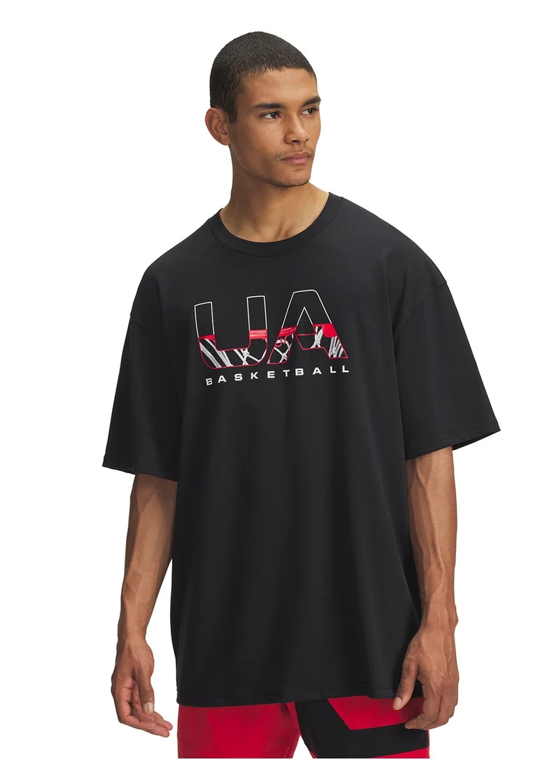 Heatgear Hoops Branded T-Shirt