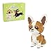 Larcele Micro Building Blocks Set DIY Mini Building Toy Bricks for Age Over 12 Years 1109 Pieces KLJM02 Chihuahua - Image 2