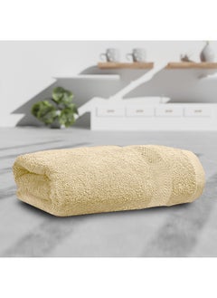 Rest 1Pc Bath Towel 100% Cotton 70X140 Cm , 27X55 Inches Extra Large Ivory 1Pc Bath Towel Soft And High Absorbent Super Soft Quality Towel  - Image 1