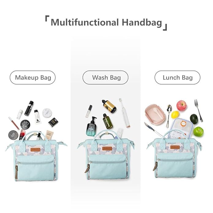 BABIES BLOOM Baby Diaper Bag For Mother's - Baby Travel Bag - Diaper Bag For New Born Baby (Blue) - Image 3