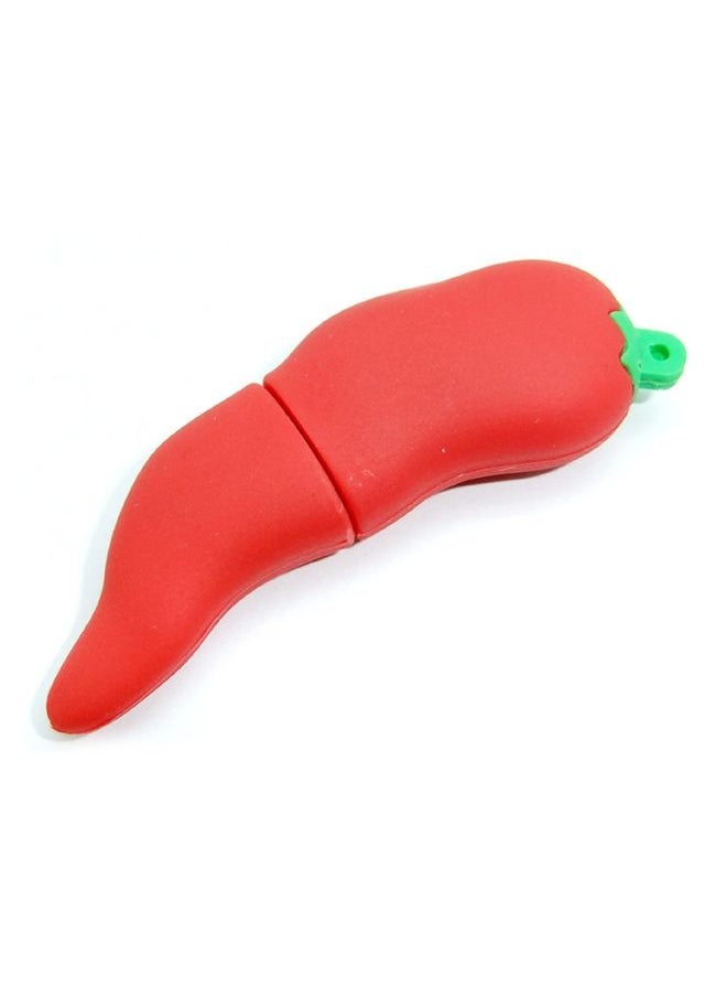 BURAQ Hot Pepper Shape 16GB USB Flash Disk(Red)  - Image 2