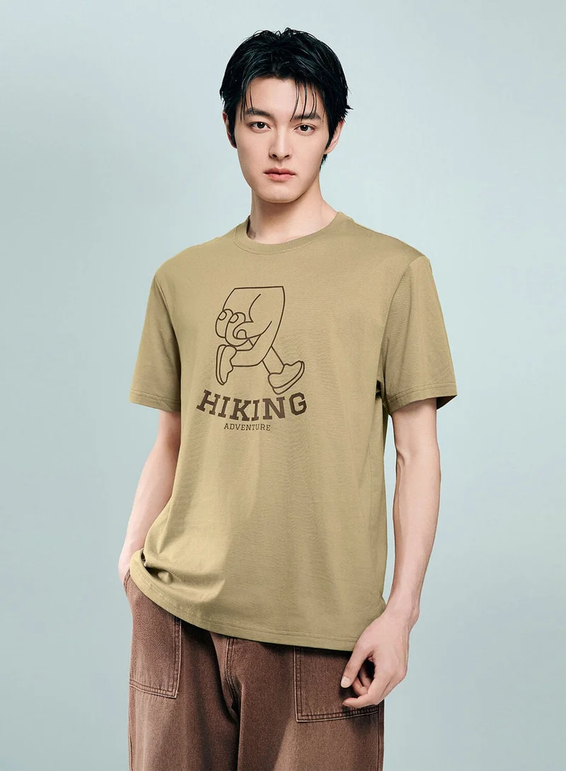 Men's Crew neck Short Sleeve Print Tee | Online Exclusive