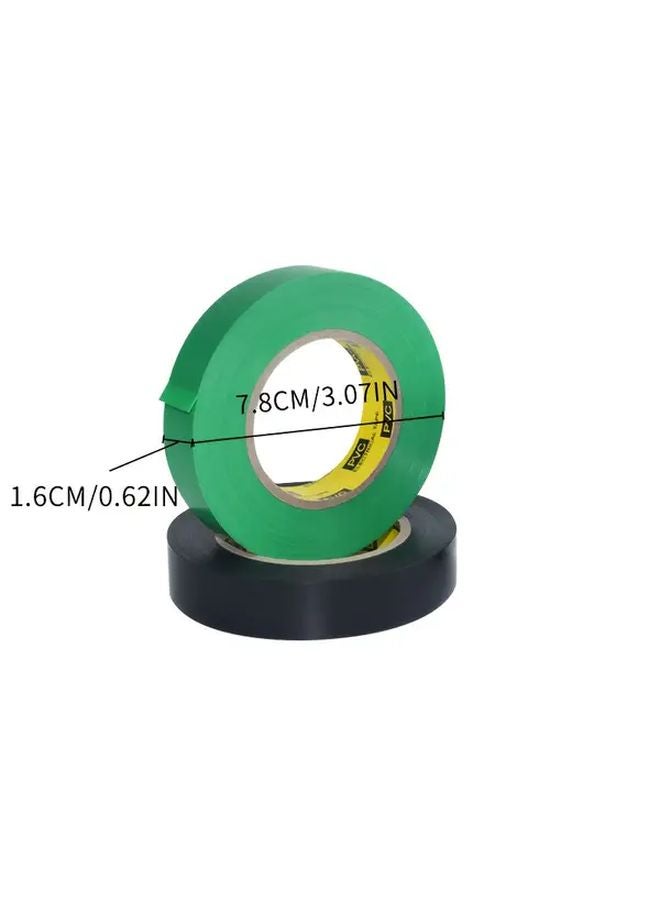 شريط كهربائي متعدد الألوان 315 بوصة مقاوم للحرارة من البولي فينيل كلوريد لعزل الأسلاك - Image 4