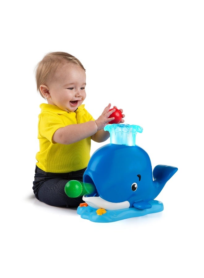 Bright Starts Having a Ball Silly Spout Whale Popper Toy - Image 1