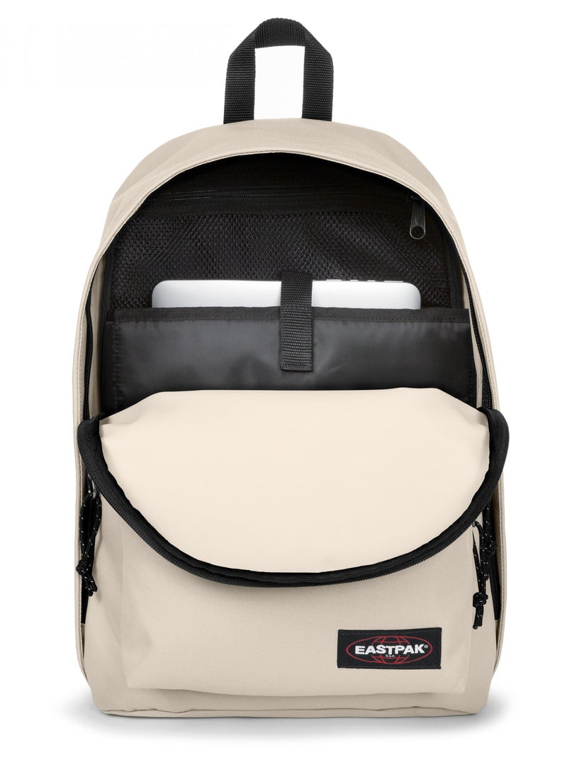 EASTPAK Out Of Office Medium Backpack With Laptop Protection - Boulder Beige  - Image 2