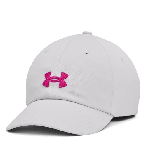Under Armour Womens Blitzing Cap Adjustable, (015) Halo Gray / / Astro Pink, One Size Fits Most - Image 1