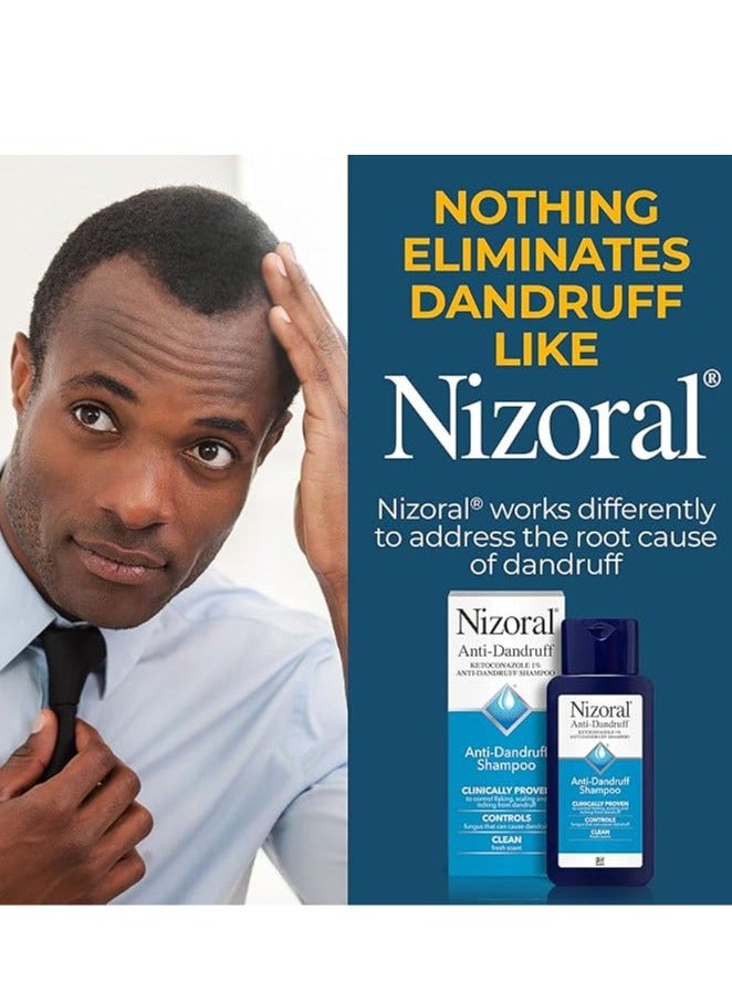 Nizoral Anti-Dandruff Shampoo with 1% Ketoconazole, Fresh Scent, 7 Fl Oz - Anti-Dandruff Shampoo, Tea Tree Oil Shampoo, Prevents Dandruff - pzsku/ZD4E1B33E8094807B4D12Z/45/_/1717911000/0e3511c9-e85b-4b71-9a16-e9b86baa6c01