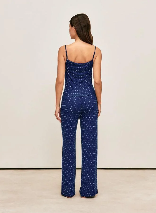 Undiz Polka dot jersey pants