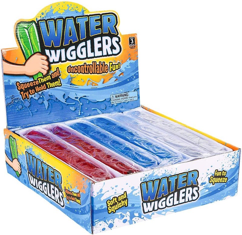 Rhode Island Novelty 9.5 Inch Super Long Water Wiggler - Fun Sensory Toy for All Ages - Image 4