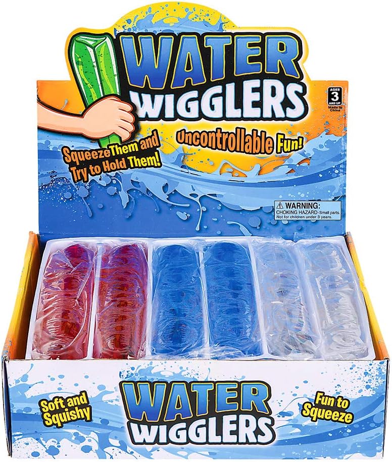 Rhode Island Novelty 9.5 Inch Super Long Water Wiggler - Fun Sensory Toy for All Ages - Image 3