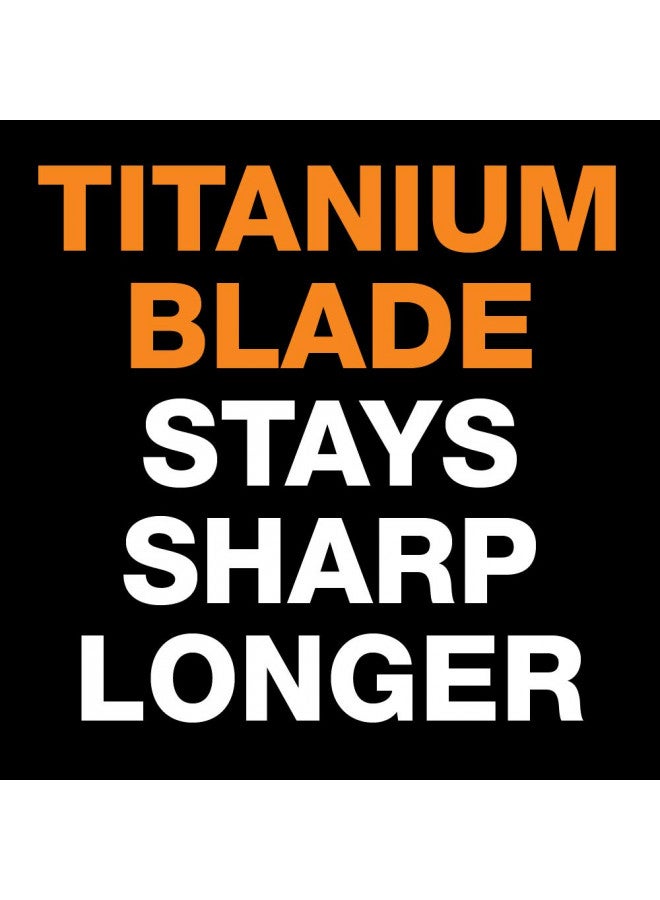 Fiskars Rotary Cutter for Fabric - 60mm Titanium Rotary Cutter Blade - Craft Supplies - Image 5