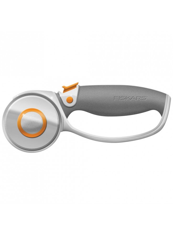 Fiskars Rotary Cutter for Fabric - 60mm Titanium Rotary Cutter Blade - Craft Supplies - Image 2