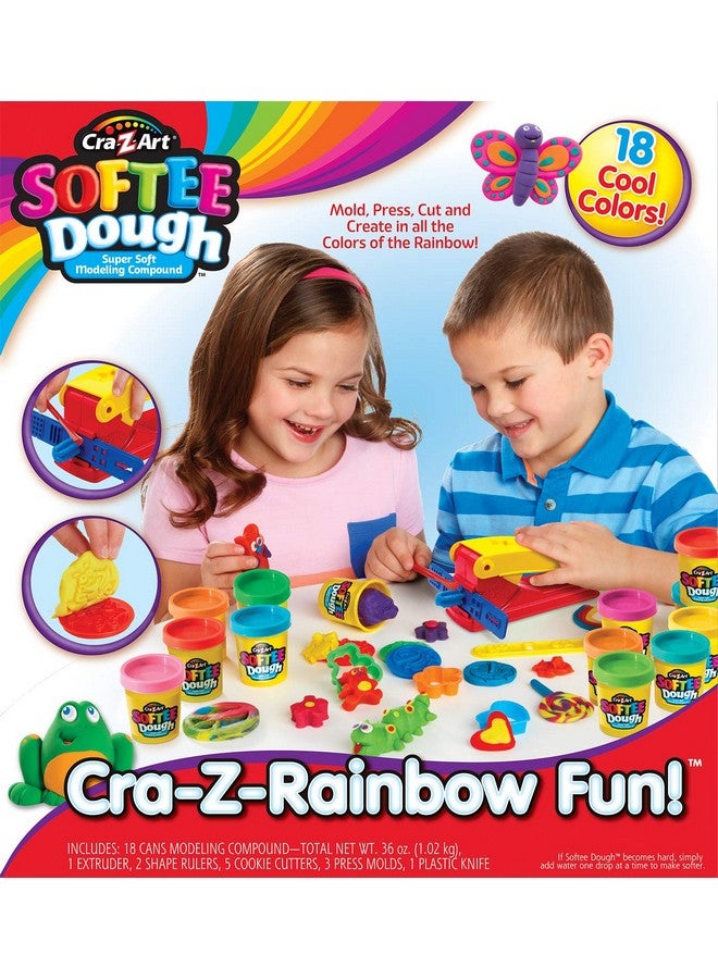 Cra-Z-Art Super Rainbow Softee Dough Color Pack Set (30Piece) - Image 3