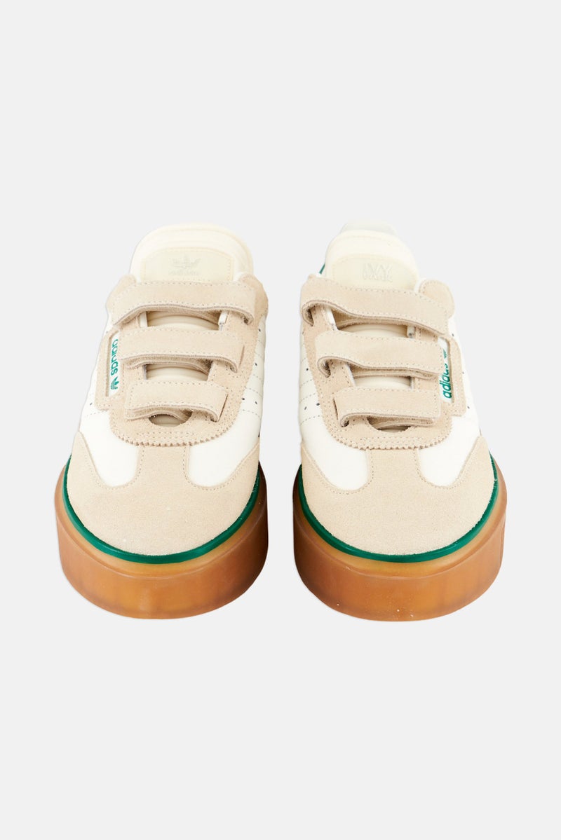 Adidas Originals x Ivy Park Women Super Sleek Velcro Closure Sport Shoes, Beige - Image 4