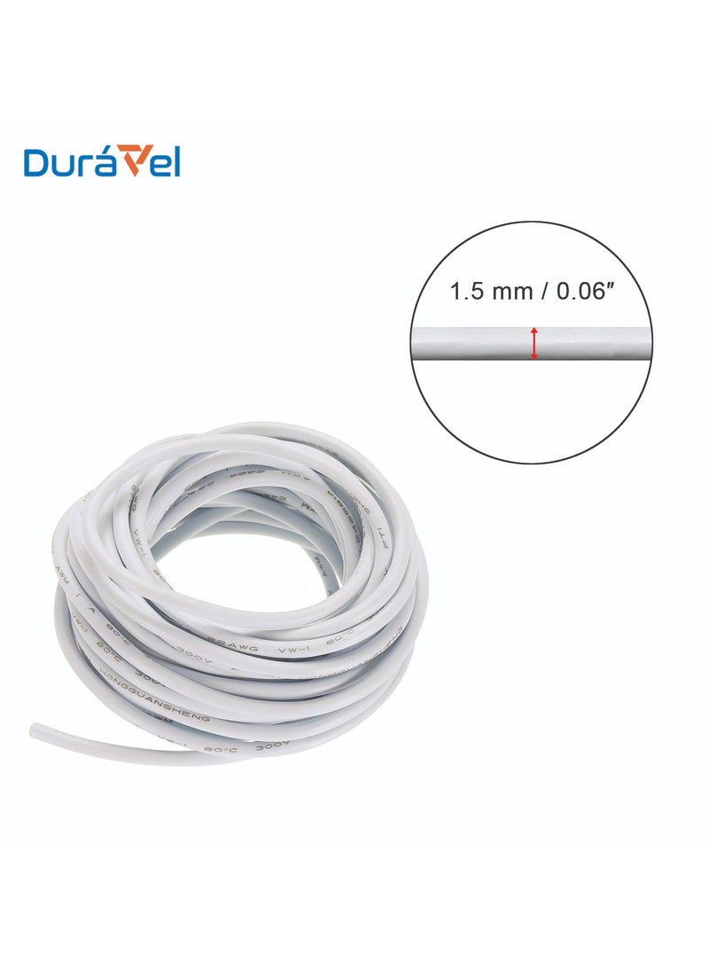 Duravel Duravel 4-Core Electrical Cable, White PVC Insulated Power Wire, Flexible Copper Conductors (4 CORE 20 METER, 1.5MM)  - Image 3