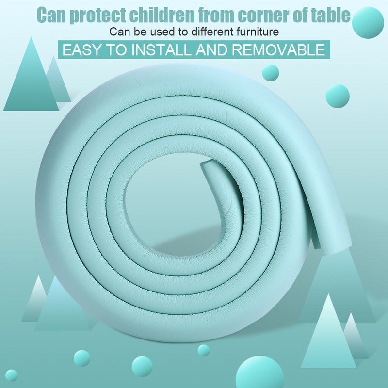 2M Kids Baby Safety Rubber Bumper Strip Table Edge Corner Guard Protector(Gray) - Image 4