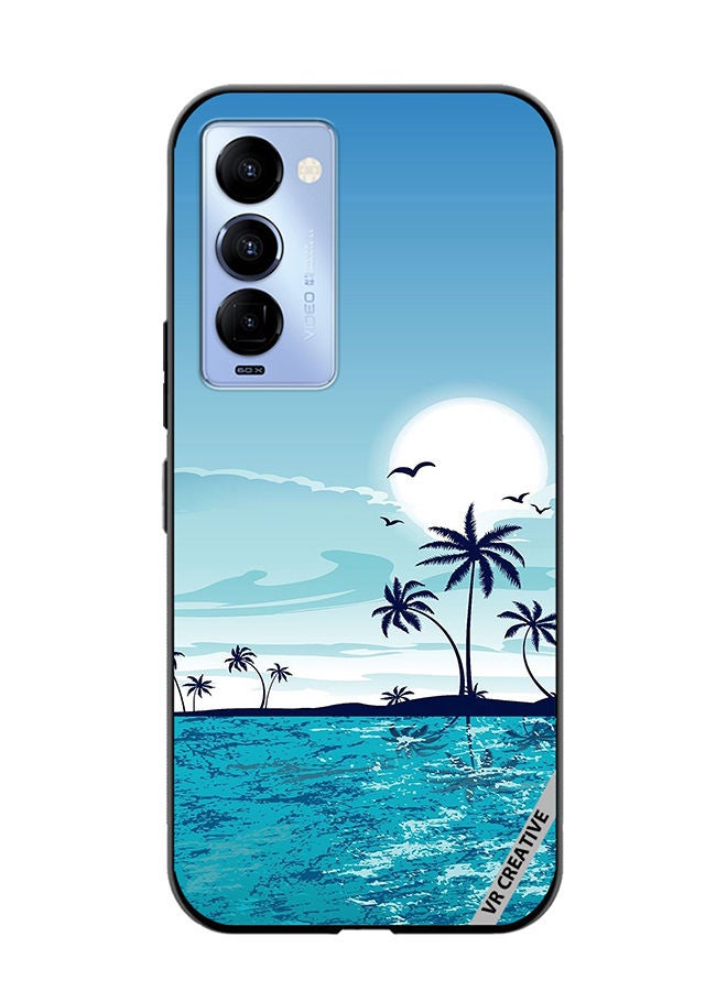 VR CREATIVE Protective Case Cover For Tecno Camon 18/18 P Nature Design Multicolour - Image 1