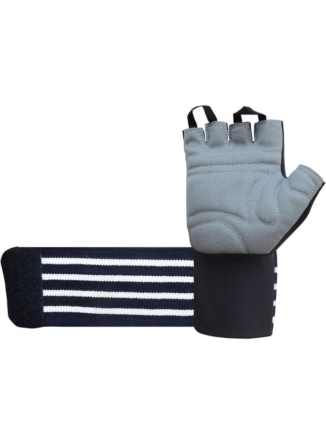 Kobo WTG-50-MEDIUM Weight Lifting Gym Gloves Hand Protector for Fitness Trainingmedium (Multi Colour) with Wrist Support - Image 2