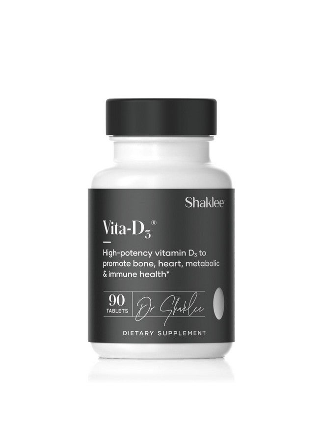 Shaklee - Vita-D3® 2,000 IU - High-Potency Vitamin D3 for Bone, Heart, and Immune Health | Vitamin D, Enhance Calcium Absorption and Overall Wellness | 1 Tablet Daily - 90 Tablets - Image 1