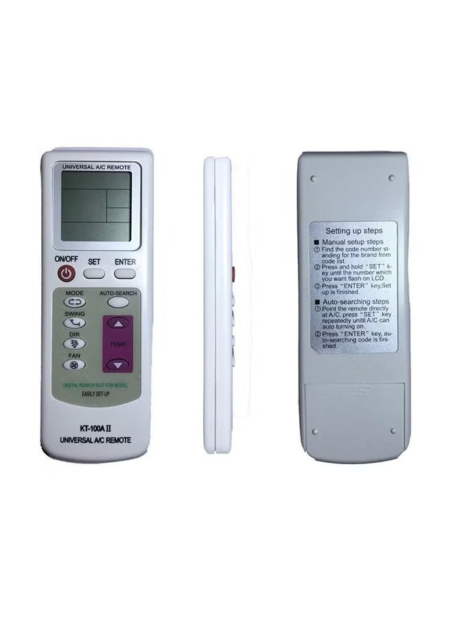 PROMASS Universal Remote Control For Split Air-Conditioner Silver