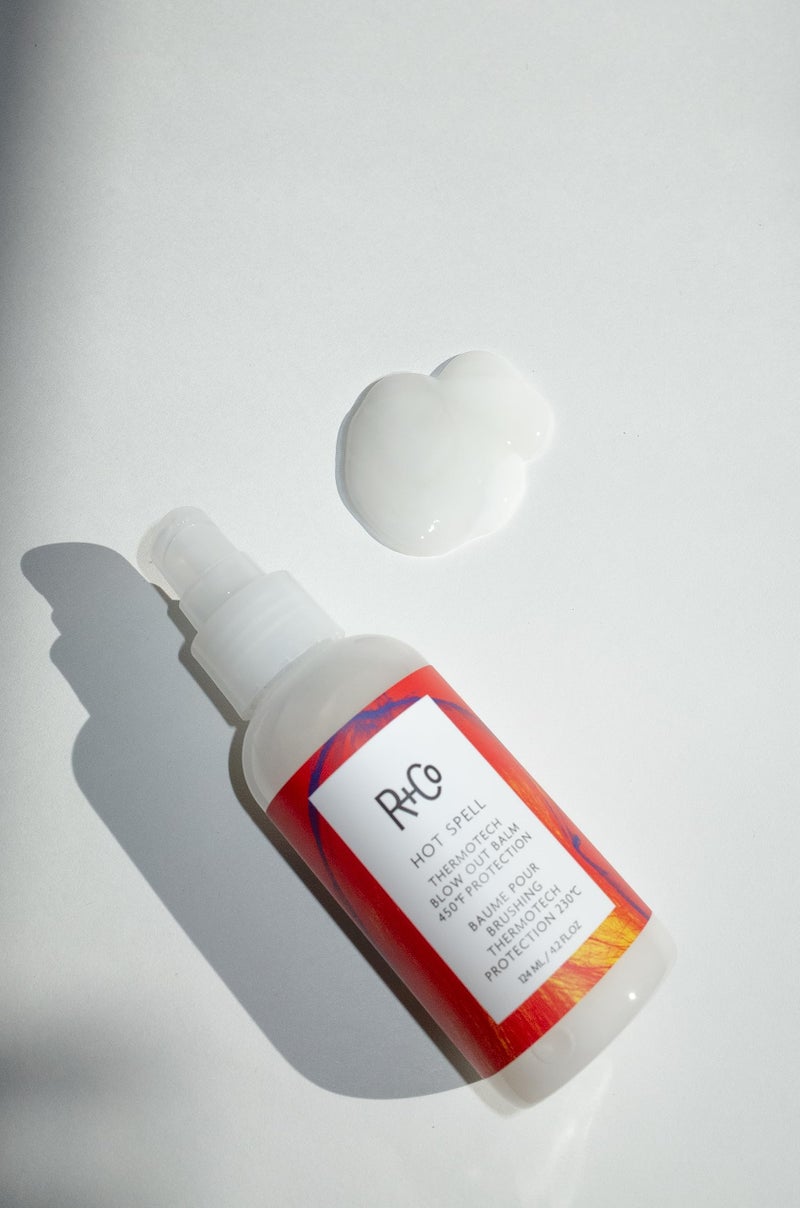 R+Co Hot Spell Thermotech Blowout Balm Deluxe | 450* F Protection, Provides Frizz Protection + Long Lasting Style | Vegan + Cruelty-Free | 1 Oz - Image 2