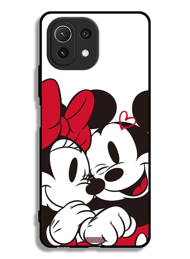 Tolwak Xiaomi Mi 11 Lite 4G Protective Case Cover Mickey Mouse - Image 2